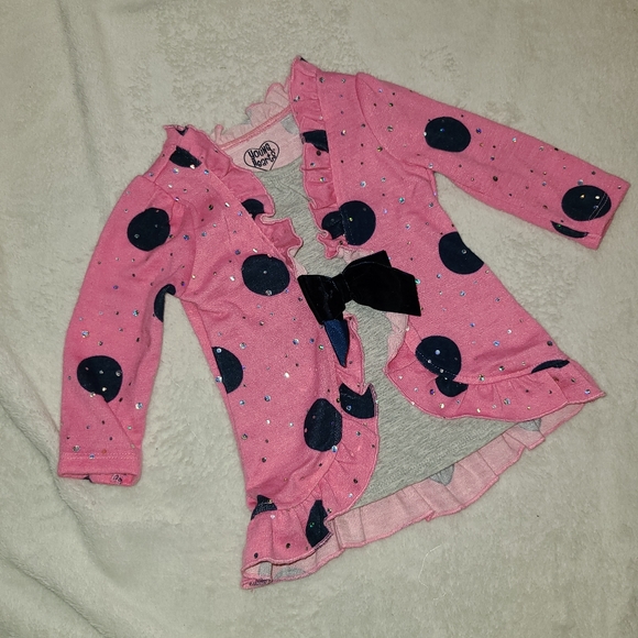 young hearts Other - 🌻 Donating Soon 🌻 Young Hearts Pink and grey girls cardigan